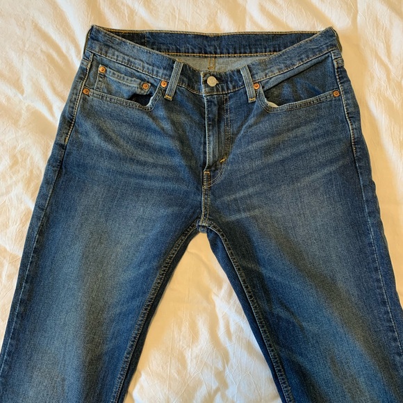 Mens Levis Straight Jean - Picture 2 of 2